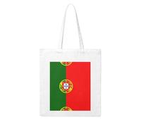 UDFKGLP Portuguese flag Pattern Woman Canvas Tote Bag Strong and durable for traveling, shopping, Daily One Size