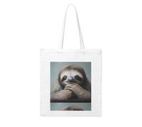 UDFKGLP Proud sloth Pattern Woman Canvas Tote Bag Strong and durable for traveling, shopping, Daily One Size