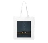 UDFKGLP Quiet starry sky Pattern Woman Canvas Tote Bag Strong and durable for traveling, shopping, Daily One Size