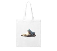 UDFKGLP Seal on the rocks watching the sea Pattern Woman Canvas Tote Bag Strong and durable for traveling, shopping, Daily One Size