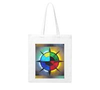 UDFKGLP Shine in all directions Pattern Woman Canvas Tote Bag Strong and durable for traveling, shopping, Daily One Size