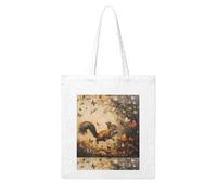 UDFKGLP Squirrel chasing butterflies Pattern Woman Canvas Tote Bag Strong and durable for traveling, shopping, Daily One Size