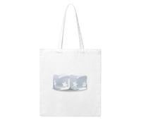 UDFKGLP Stars trapped in ice Pattern Woman Canvas Tote Bag Strong and durable for traveling, shopping, Daily One Size
