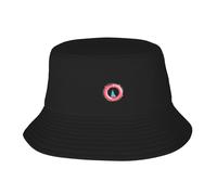 UDFKGLP Swim Ring to Protect The Sailboat Pattern Adult Fisherman's Hat for Men and Women Foldable Headwear for Outdoor Activities Black