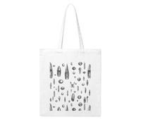 UDFKGLP Technological styling Pattern Woman Canvas Tote Bag Strong and durable for traveling, shopping, Daily One Size