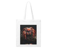 UDFKGLP Terrifying poisonous spider Pattern Woman Canvas Tote Bag Strong and durable for traveling, shopping, Daily One Size