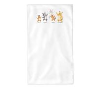 UDFKGLP The Animals are Dancing to Celebrate Pattern Towel Towels 27.5x16in Skin-Friendly Absorbent Fluffy and Soft for Bathroom, Beach, Outdoors