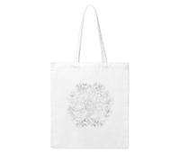 UDFKGLP The antique patterns slowly bloom Pattern Woman Canvas Tote Bag Strong and durable for traveling, shopping, Daily One Size