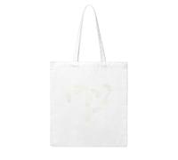 UDFKGLP The devil's footprints Pattern Woman Canvas Tote Bag Strong and durable for traveling, shopping, Daily One Size