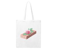 UDFKGLP The everlasting rose brick Pattern Woman Canvas Tote Bag Strong and durable for traveling, shopping, Daily One Size