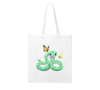 UDFKGLP The fate of butterflies and snakes Pattern Woman Canvas Tote Bag Strong and durable for traveling, shopping, Daily One Size