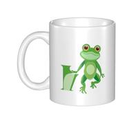UDFKGLP The frog prince who said he loved you Pattern mug ceramic Mugs for cappuccino, latte, cereal, yogurt, milk, hot or cold drinks Micro-wave oven