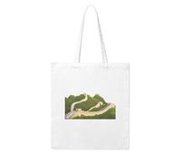 UDFKGLP The Great Wall of China Pattern Woman Canvas Tote Bag Strong and durable for traveling, shopping, Daily One Size