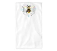 UDFKGLP The Little bee in The Crystal Pattern Towel Towels 27.5x16in Skin-Friendly Absorbent Fluffy and Soft for Bathroom, Beach, Outdoors