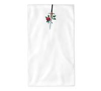 UDFKGLP The Sword and The Rose Pattern Towel Towels 27.5x16in Skin-Friendly Absorbent Fluffy and Soft for Bathroom, Beach, Outdoors