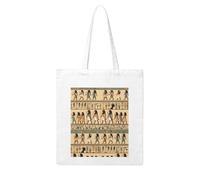 UDFKGLP women in ancient egypt Pattern Woman Canvas Tote Bag Strong and durable for traveling, shopping, Daily One Size