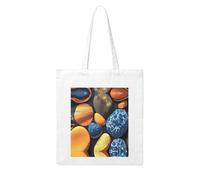 UDFKGLP Yellow pebbles Pattern Woman Canvas Tote Bag Strong and durable for traveling, shopping, Daily One Size