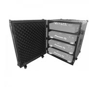 UDG FlightCase 4 CDJ/Mixer Black Plus (Trolley and Spinner Wheels)