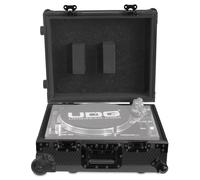 UDG FlightCase Multi Format Turntable + (Trolley & Wheels) Black