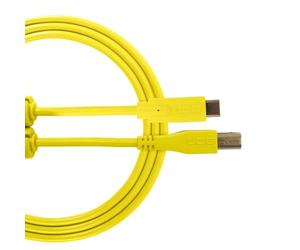UDG GEAR U96001YL Cable USB 2.0 (C-B) - High-speed Audio Optimized USB 2.0 C to B cable, Yellow, 1.5 Meter
