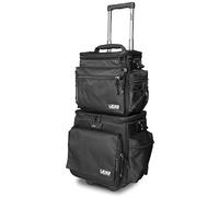 UDG Slingbag DJ Vinyl Record & CD Trolley & Shoulder Bag Set Deluxe (black, o...