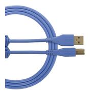UDG U95001LB Cable USB 2.0 (A-B) - High-speed Audio Optimized USB 2.0 A-Male to B-Male cable, Blue, 1 Metre. Compatible with any USB A-B Device