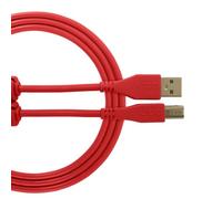 UDG U95001RD Cable USB 2.0 (A-B) - High-speed Audio Optimized USB 2.0 A-Male to B-Male cable, red, 1 Metre. Compatible with any USB A-B Device