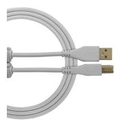 UDG U95001WH Cable USB 2.0 (A-B) - High-speed Audio Optimized USB 2.0 A-Male to B-Male cable, White, 1 Metre. Compatible with any USB A-B Device