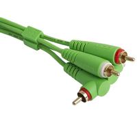 UDG Ultimate Cable (RCA Straight - RCA Angled) Green 3m