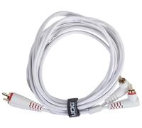 UDG Ultimate Audio Cable 2x RCA Straight-Angled 3m, White (U97005WH)