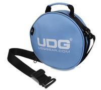 UDG Ultimate DIGI Headphone Bag, Light Blue (U9950LB) | Compact headphone bag for DJs; padded compartment, accessories pocket, adjustable shoulder strap