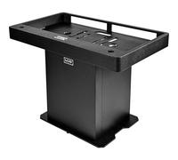 UDG Ultimate DJ Podium Workstation Black luxury folding DJ desk
