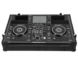 UDG Ultimate Flight Case Denon DJ SC Live 2 Plus Wheels, Black (U91080BL) | Transport Denon DJ SC Live 2 safely to every gig; Ultimate Flightcase with premium professional protection