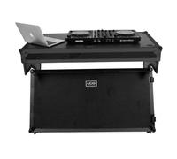 UDG Ultimate Flight Case Portable Z-Style DJ Table Black Plus (Wheels)