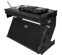 UDG Ultimate Flight Case Portable Z-Style DJ Table Plus case and stand for DJ-gear