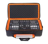 UDG Ultimate MIDI Controller Backpack Large MK2, Black Orange (U9104BL/OR) | Large DJ controller bag; honeycomb frame, padded walls, water-resistant