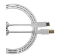 UDG Ultimate USB 2.0 C-B Straight Audio Cable 1.5m, White (U96001WH) | Noise-free USB-C to B for DJ audio gear; gold-plated connectors; includes cable tie
