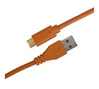 UDG Ultimate USB 3.0 C-A Straight Audio Cable 1.5m, Orange (U98001OR) | Fast USB 3.0 C-A connection for DJ controllers; gold-plated connectors; includes cable tie