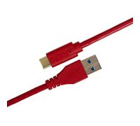 UDG Ultimate USB 3.0 C-A Straight Audio Cable 1.5m, Red (U98001RD) | Fast USB 3.0 C-A connection for DJ controllers; gold-plated connectors; includes cable tie
