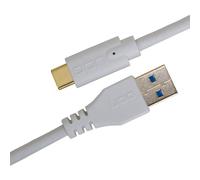 UDG Ultimate USB 3.0 C-A Straight Audio Cable 1.5m, White (U98001WH) | Fast USB 3.0 C-A connection for DJ controllers; gold-plated connectors; includes cable tie