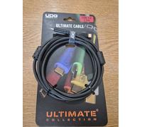 UDG Ultimate Audio Cable USB 3.2 C-C Black Straight 1,5m