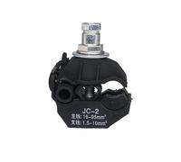 UDHBJEBQ 10Pcs Insulation Piercing Clamp No-Peeling Cable Connector Quick Splitter 1KV Main Line Section 16-95mm2 Branch 1.5-10mm2 JC-2