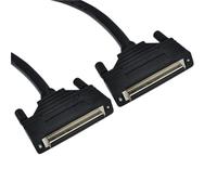 UDHBJEBQ SCSI connection cable HPDB68 female to female cable DB68 straight through cable SCSI cable DB68 type injection molding(2M)