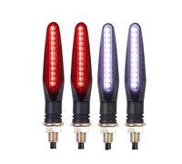 UDHKRF Turning Indicators 2022 4PCS Motorcycle Indicators Flowing Turn Signal Lights Motorbike Turning Daytime Running Brake