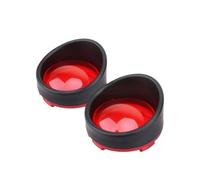UDHKRF Turning Indicators Motorcycle Turn Signal Light Blinker Bezels Indicator Lens Trim Cover For For Touring For Sportster