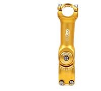 UDHSNJZG Bike Stem Adjustable MTB Stem 0-60 Degree Adjust 25.4/31.8mm Bike Handlebar Riser 90-130mm Colorful Stemming Bicycle Pieces(25.4x130mm gold)