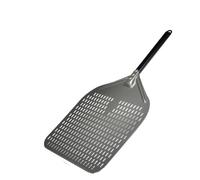 UDHSNJZG Pizza Paddle 12/13/14/16 Inch Pizza Peel Perforated Pizzas Shovel Retangular Paddle with Aluminum Alloy Handle(14inch 68cm)