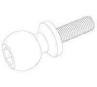 UDI RC Hollow Ball Screws 4mm x 9.3mm Pack of 8 UCX24-S006