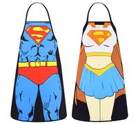 UDIANIS Funny Novelty Apron for Men and Women, Waterproof Cooking BBQ Party Apron for Adult
