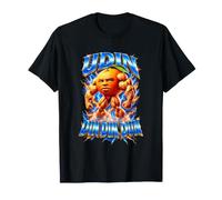 Udin Din Din Dun Brainrot Orange Mascot T-Shirt